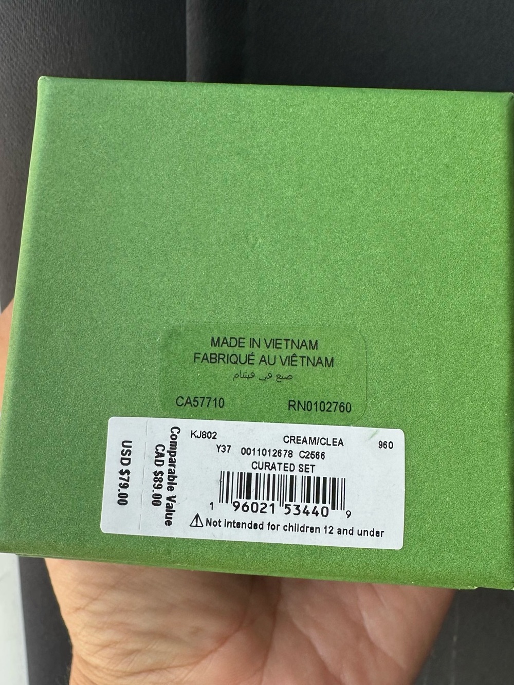 NWT Kate Spade Gold and Pearl Earring Set - Picture 3 of 3